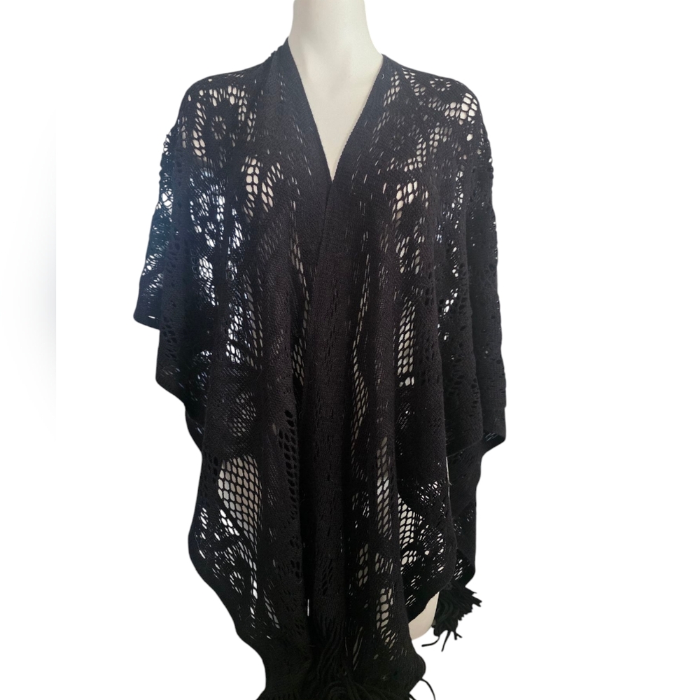 "CRUISE CLUB" Knit shawl